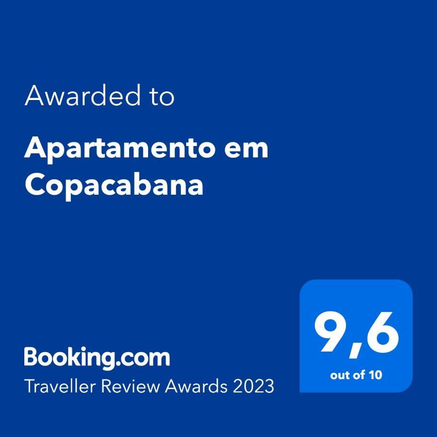 Apartamento Em Copacabana Rio de Janeiro Kültér fotó